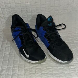 Nike KD Trey 5 VII Men's Black and Blue Athletic Shoes 8